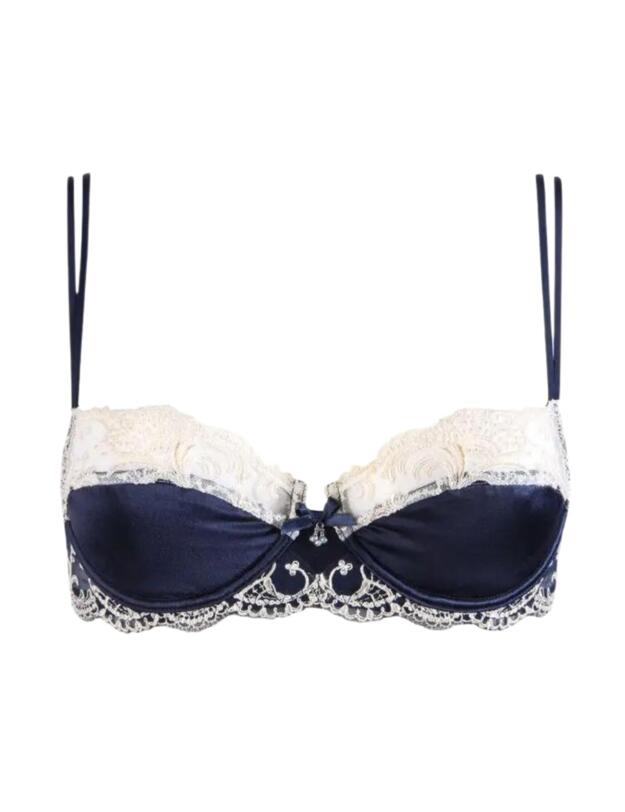 Lise Charmel Splendeur Soie Half Cup Bra Splendeur Marine