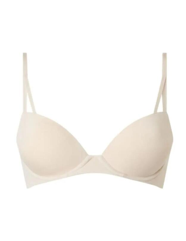 Calvin Klein Seductive Comfort Demi Cup Bra Beechwood