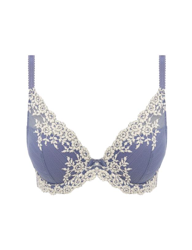 Wacoal Embrace Lace Plunge Bra Wild Wind / Egret