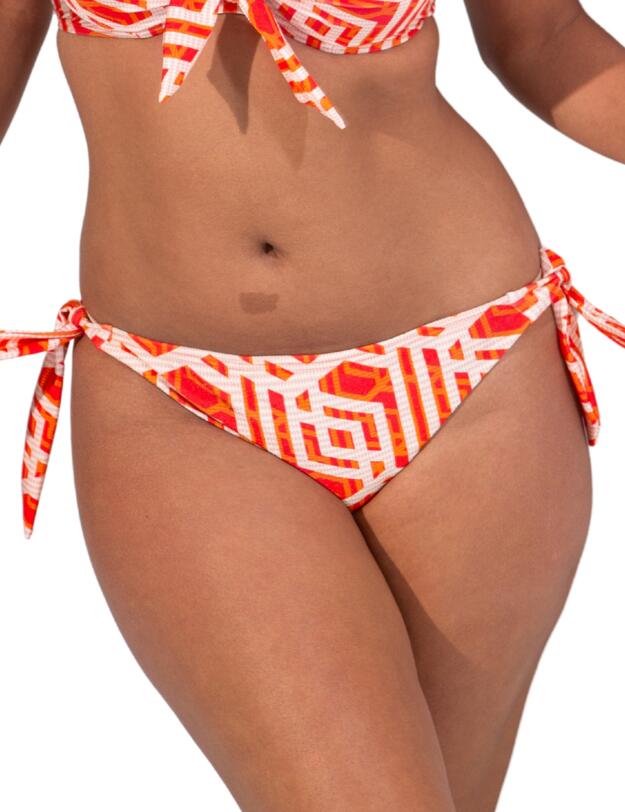 Pour Moi Casablanca Tie Side Brief Orange