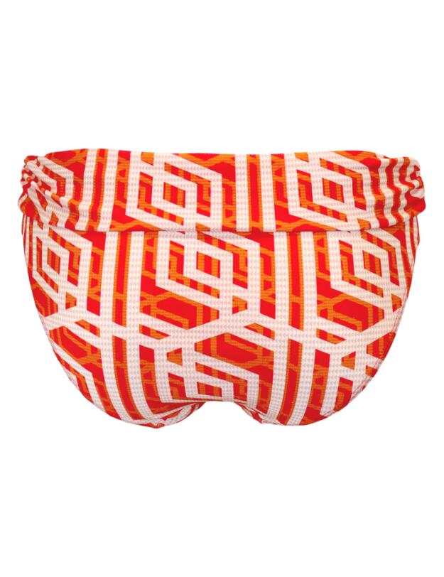Pour Moi Casablanca Fold Over Brief Orange 
