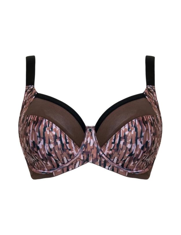 Curvy Kate WonderFully Full Cup Balcony Bra Cocoa Print