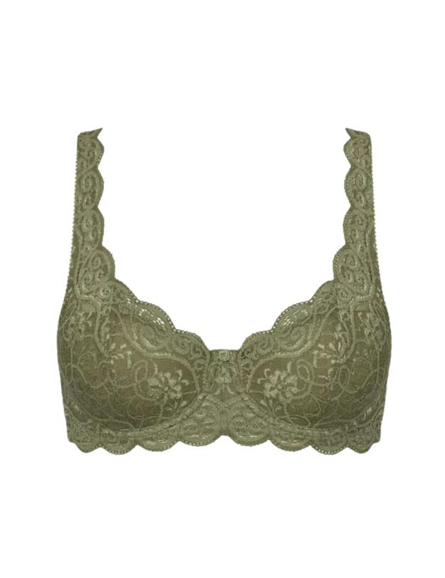 Triumph Amourette 300 Padded Bra Sage Green