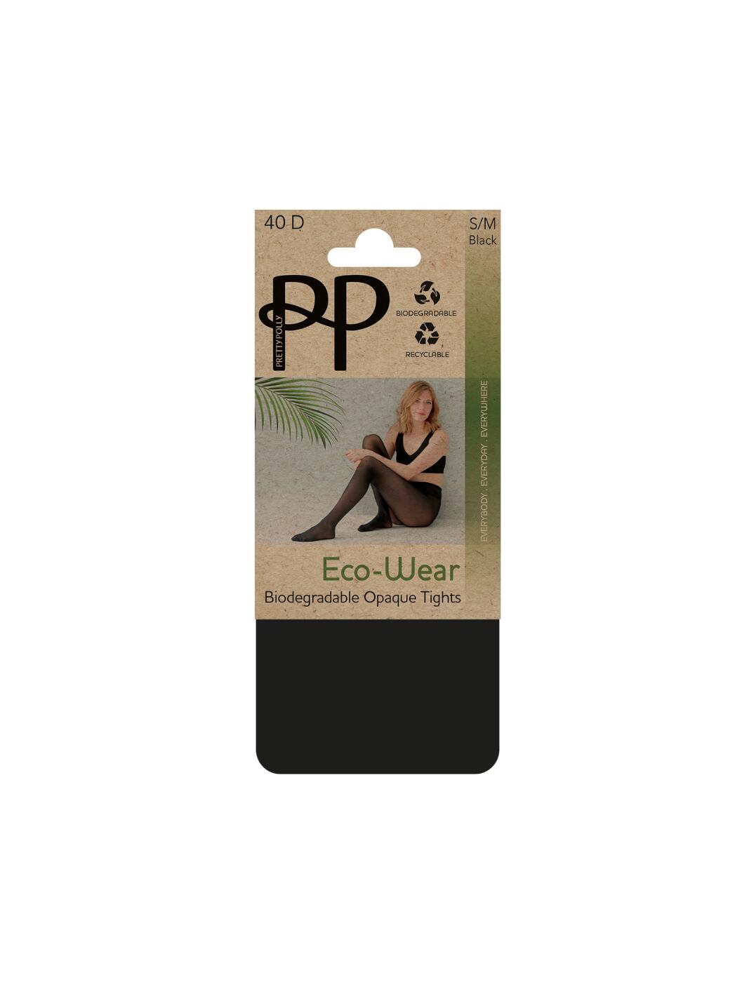Pretty Polly Eco Wear 40 Denier Opaque Tights In Stock At UK Tights