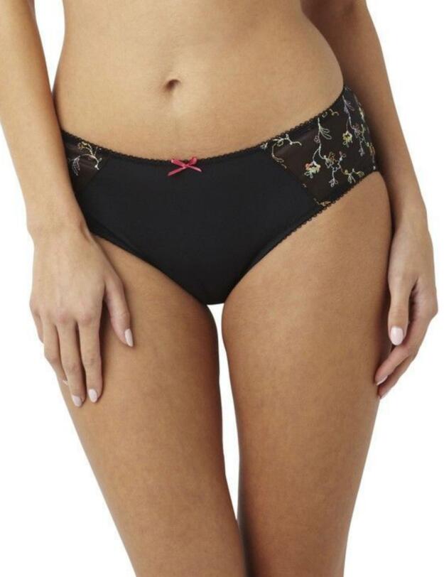 7662 Panache Rhapsody Brief Black - 7662 Brief