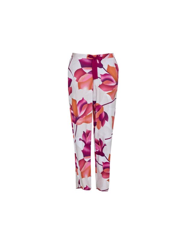 Cyberjammies Aliyah Pyjama Bottoms Cream Floral Print