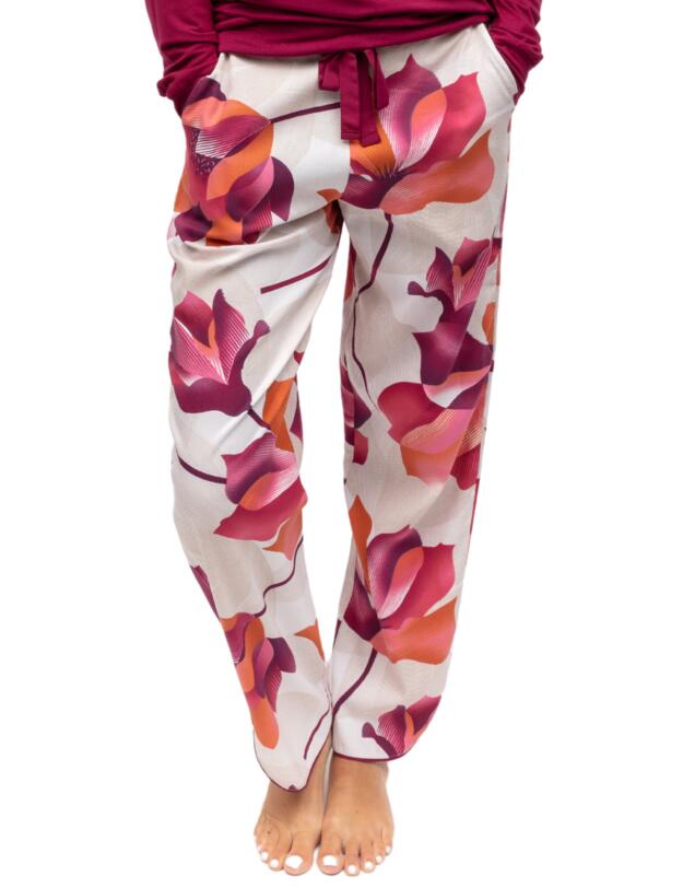 Cyberjammies Aliyah Pyjama Bottoms Cream Floral Print
