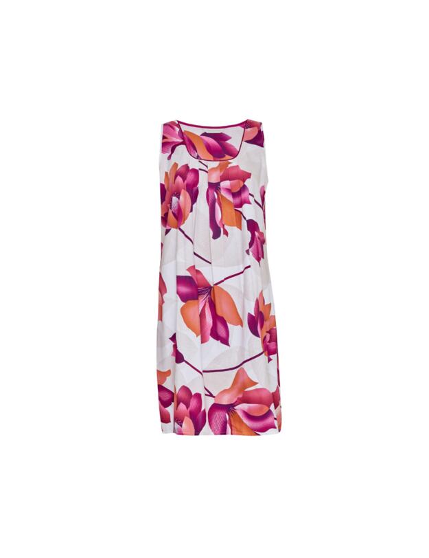 Cyberjammies Aliyah Short Nightdress Cream Floral Print