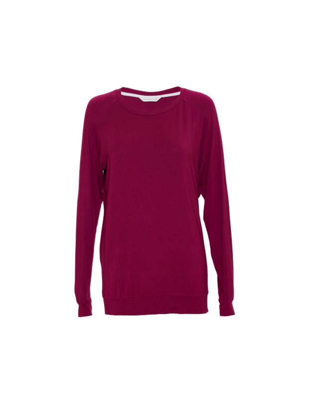 Cyberjammies Aliyah Jersey Slouch Pyjama Top Magenta 
