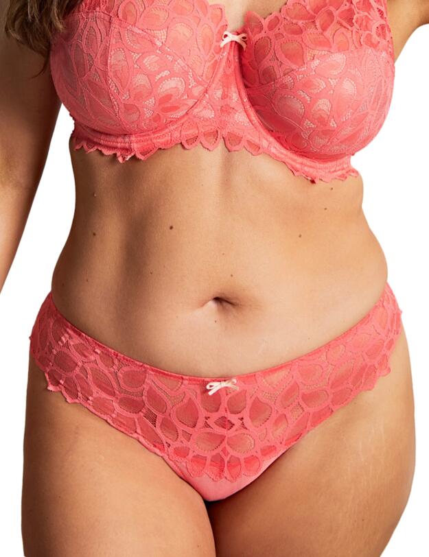 Panache Allure Thong Coral 