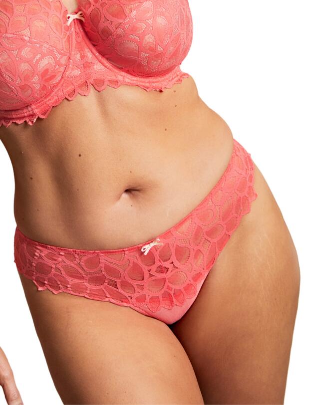 Panache Allure Thong Coral 