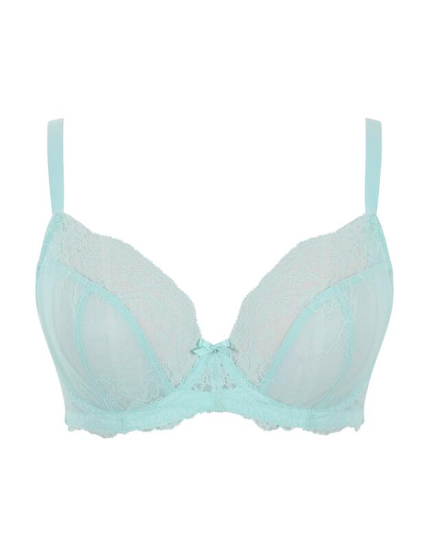 Panache Ana Non Padded Plunge Bra Mint Green 