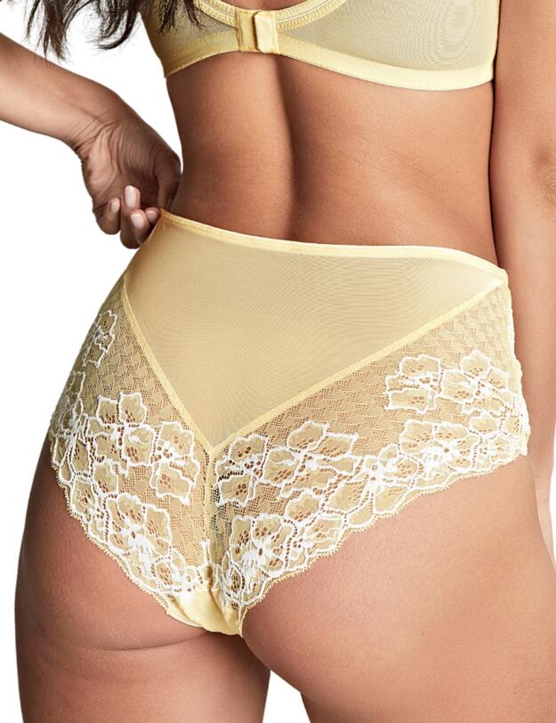 Panache Envy Deep Brief Lemon/White