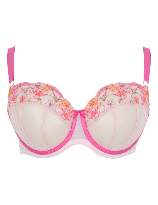 Sculptresse by Panache Eden Balcony Bra Pink
