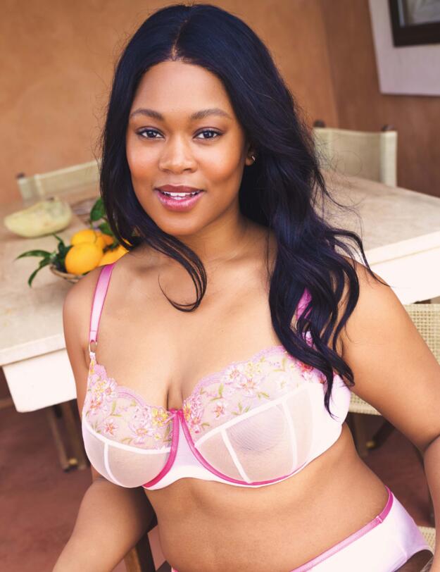 Sculptresse by Panache Eden Balcony Bra Pink
