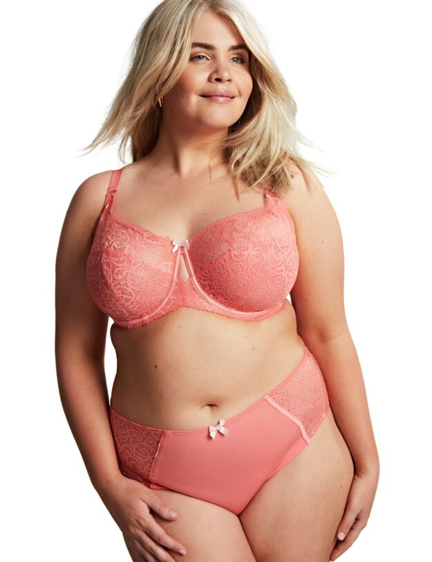 Sculptresse by Panache Estel Deep Brief Coral 