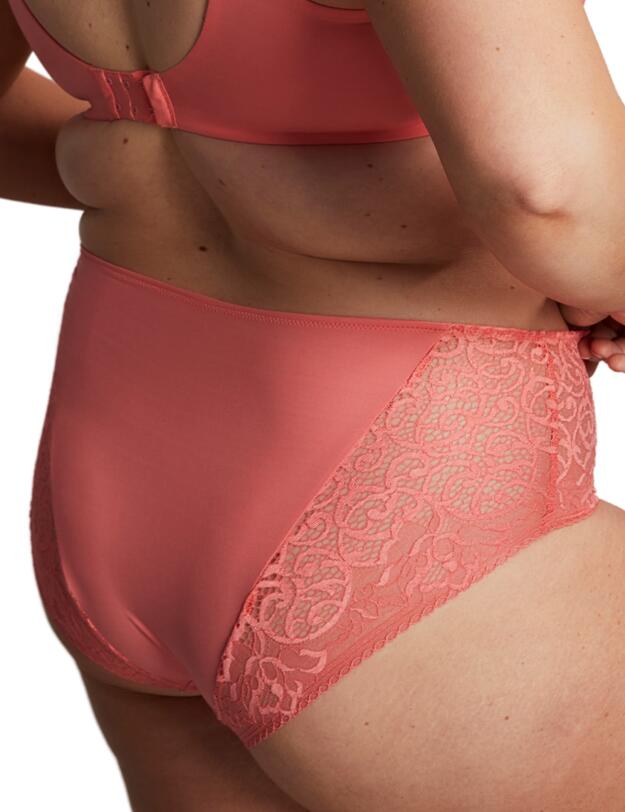 Sculptresse by Panache Estel Deep Brief Coral 