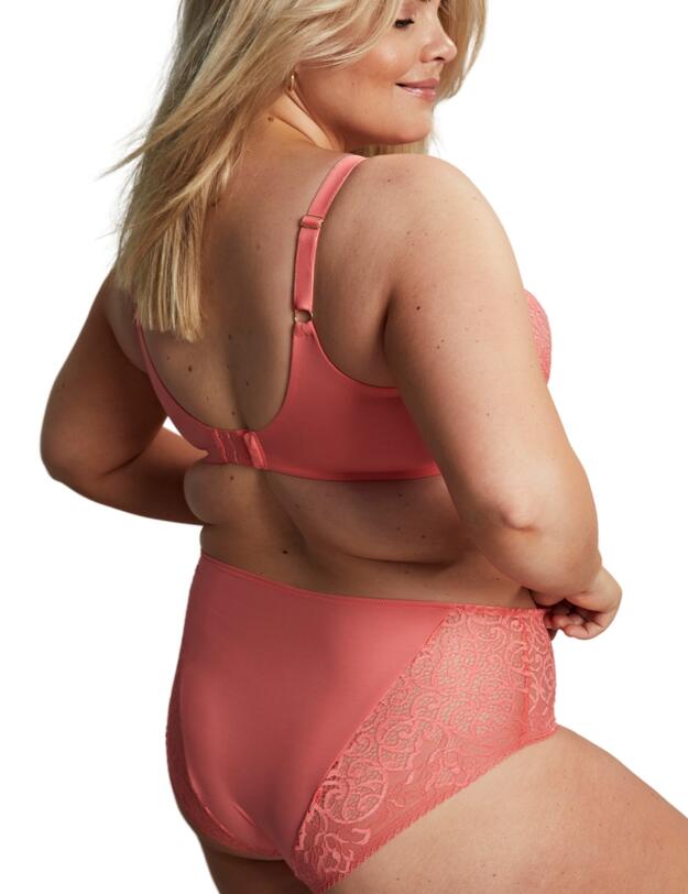 Sculptresse by Panache Estel Deep Brief Coral 