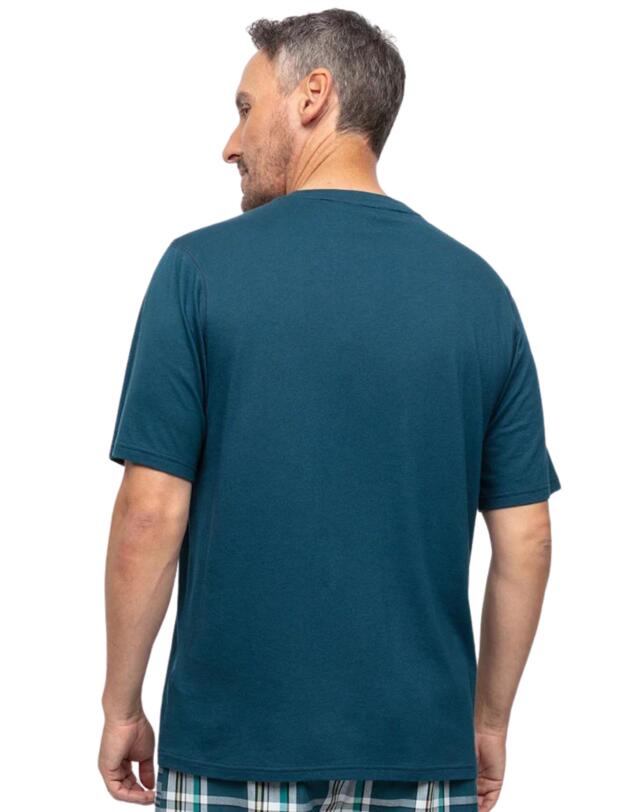 Cyberjammies Bodhi Short Sleeve Round Neck Pocket Tee Green