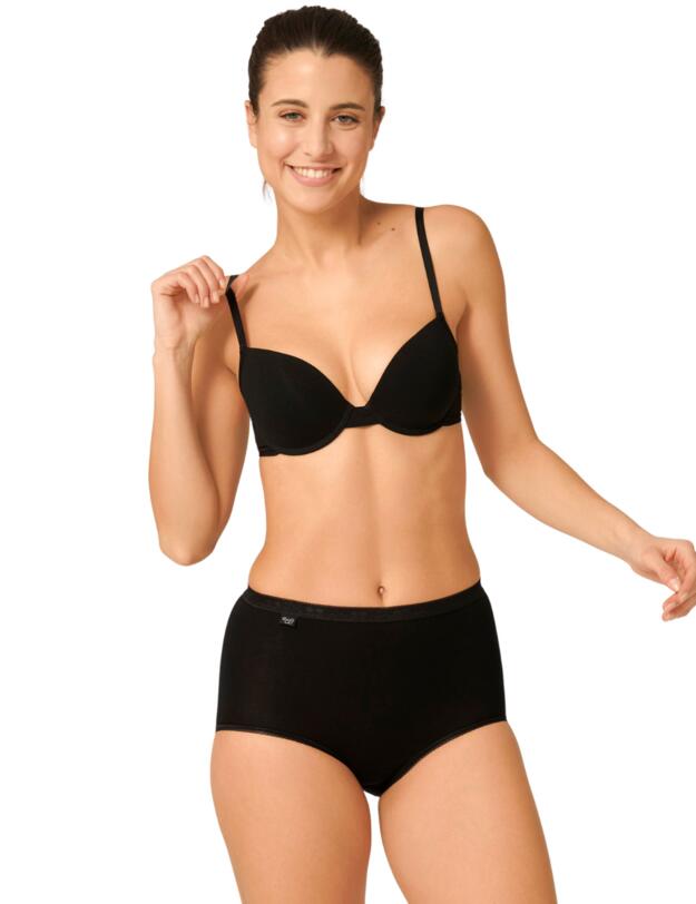 Sloggi Basic+ Maxi Brief  Black
