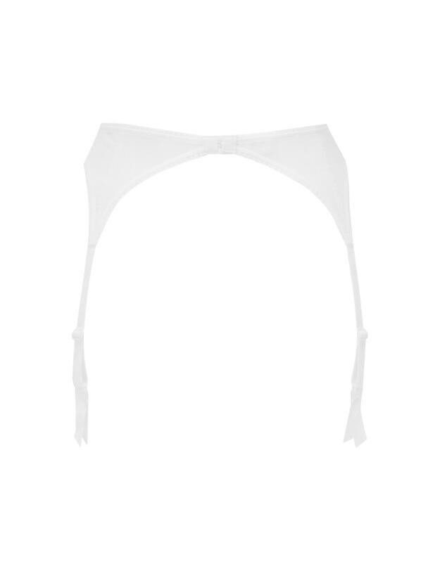 Gossard Fiesta Suspender White Sparkle 