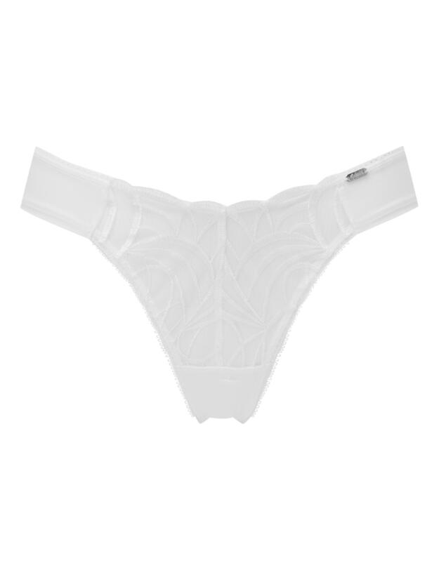 Gossard Fiesta Cheeky Short White Sparkle 