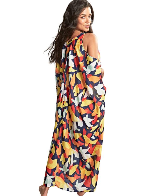 Panache Puglia Long Kaftan Puglia Print
