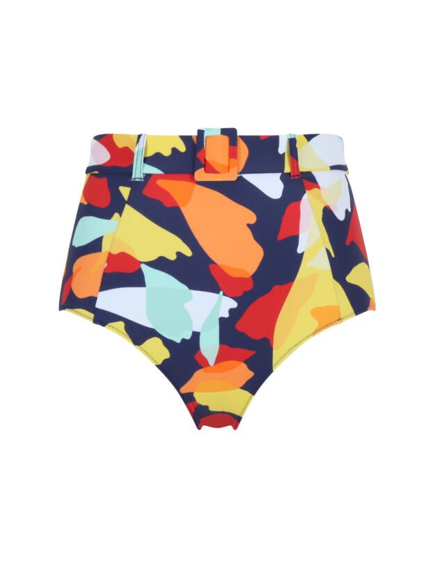 Panache Puglia High Waisted Belted Brief Puglia Print 
