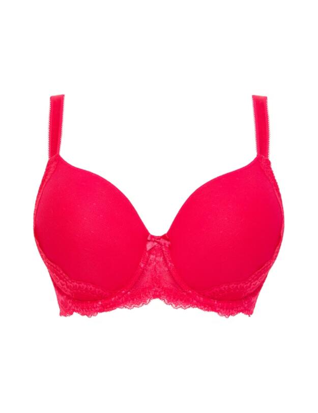 Figleaves Juliette T-Shirt Bra Red