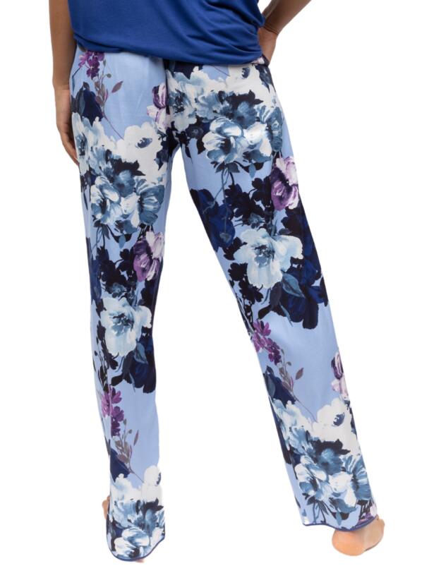 Cyberjammies Madeline Pyjama Bottoms Light Blue Floral Print