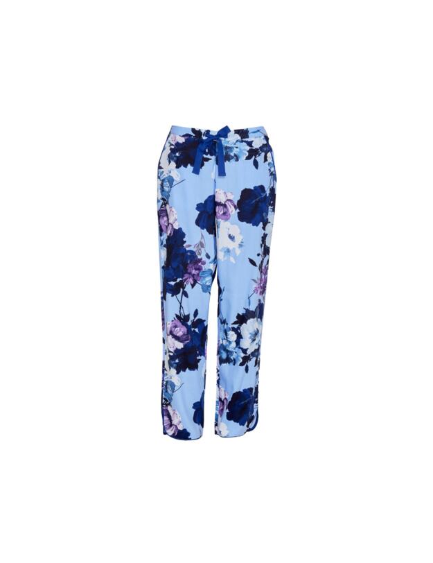 Cyberjammies Madeline Pyjama Bottoms Light Blue Floral Print