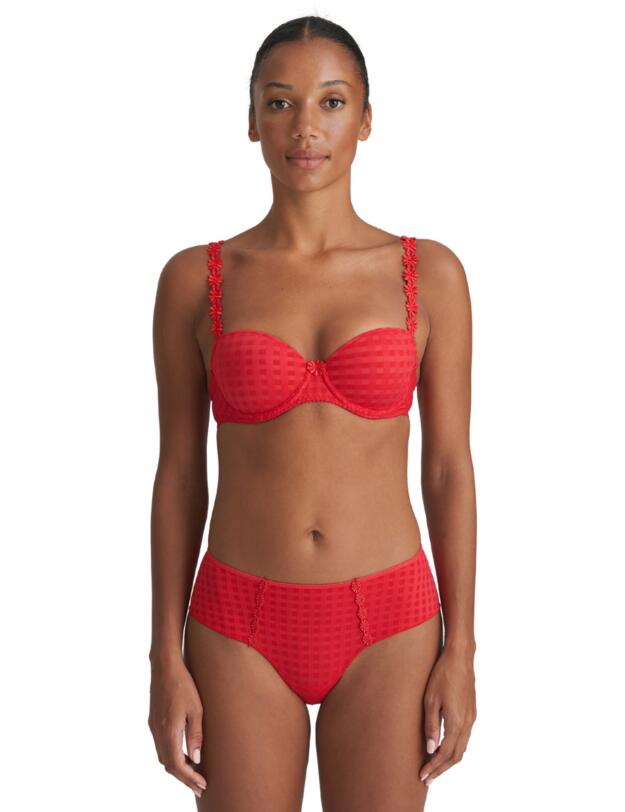 Marie Jo Avero Padded Balcony Bra Scarlet