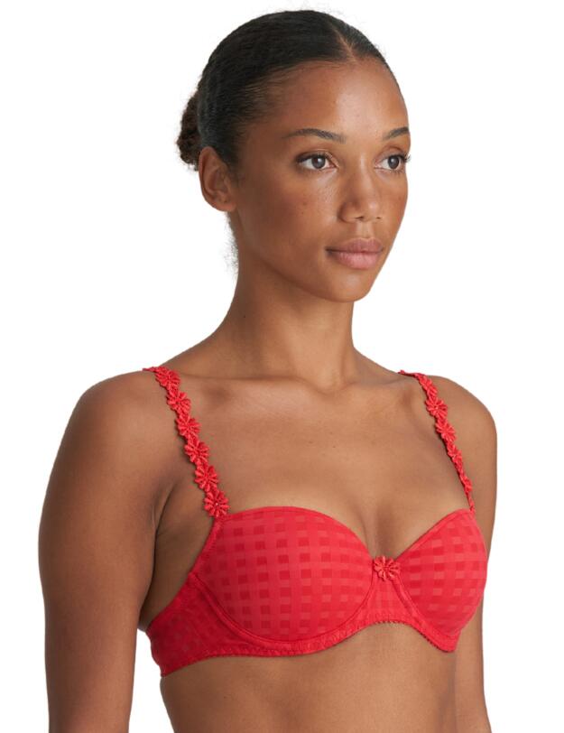 Marie Jo Avero Padded Balcony Bra Scarlet