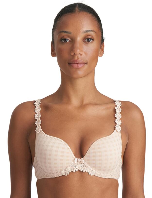 Marie Jo Avero Padded Heart Shape Bra Caffe Latte