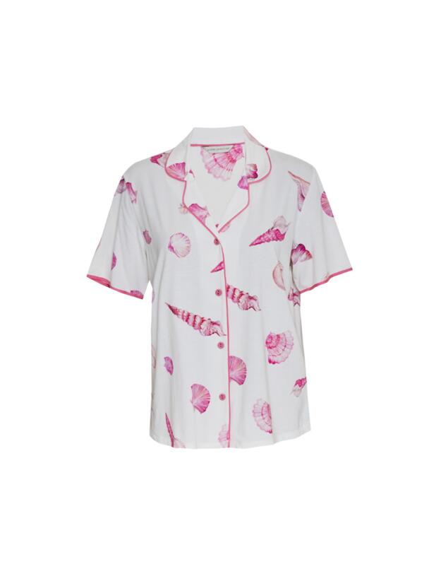 Cyberjammies Shelly Pyjama Top Cream Shell