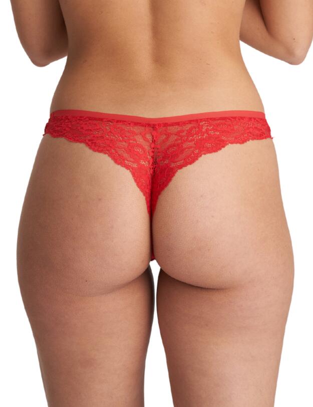 Marie Jo Color Studio Lace Thong Brief Scarlet