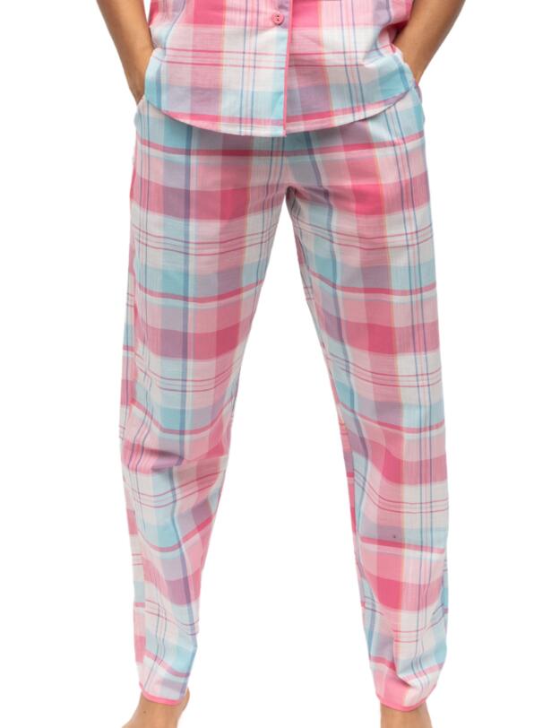 Cyberjammies Shelly Pyjama Pants Pink Check