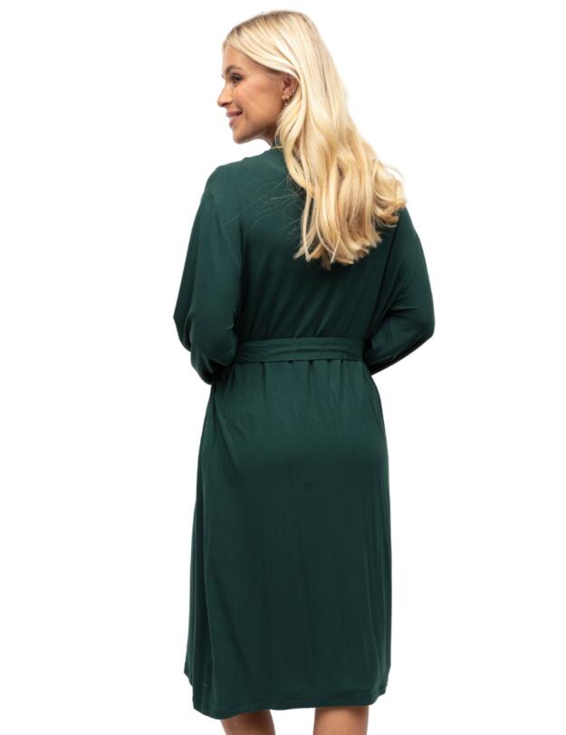 Cyberjammies Gabrielle Jersey Dressing Gown Green