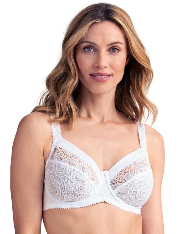 Miss Mary Of Sweden Wonder Minimiser Bra White