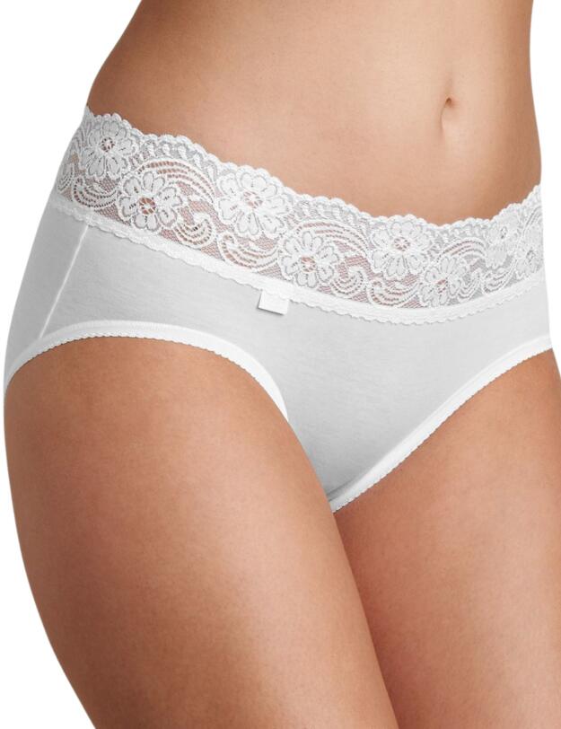 Sloggi Romance Midi Brief White 