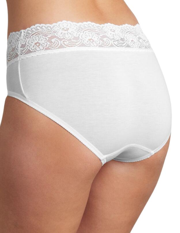 Sloggi Romance Midi Brief White 