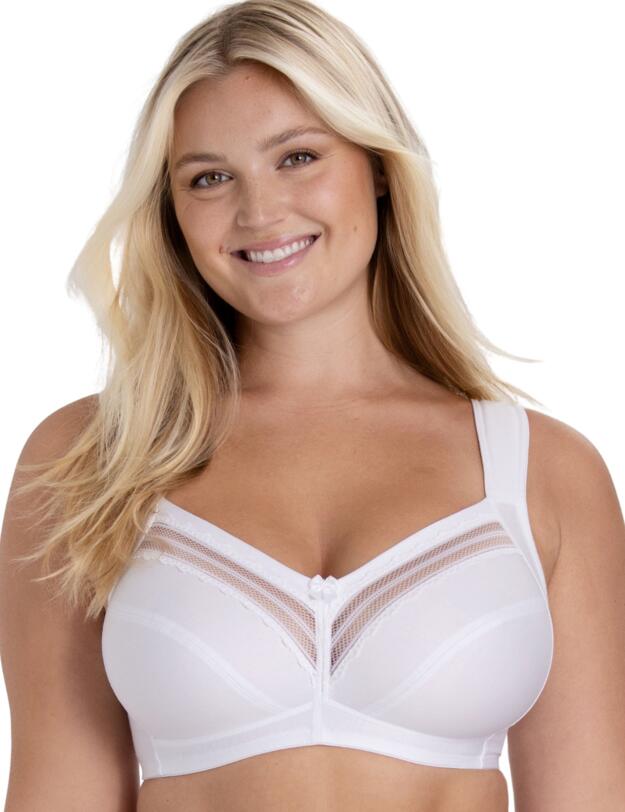 Miss Mary Of Sweden Essence Wireless Bra White