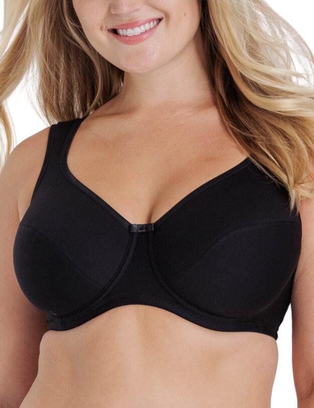 2493 Miss Mary Of Sweden Tenderly Underwired Bra - 2493 Black