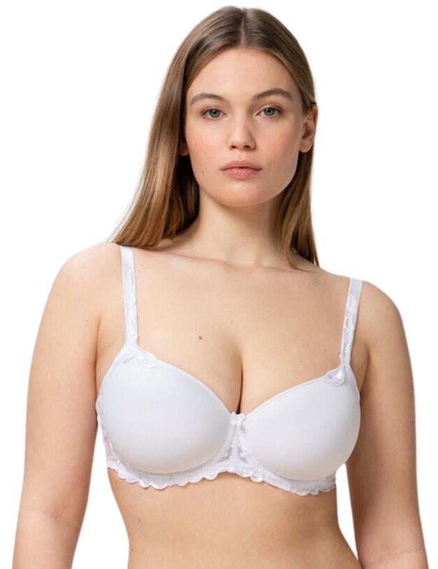 Triumph Modern Finesse Underwired Padded Bra White 