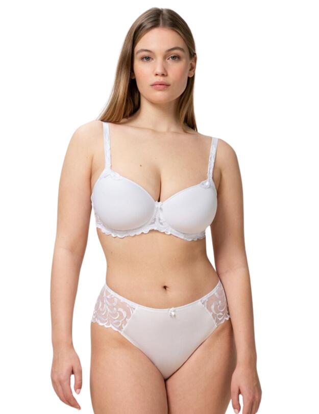 Triumph Modern Finesse Underwired Padded Bra White 