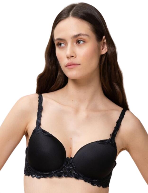 Triumph Modern Finesse Underwired Padded Bra Black 