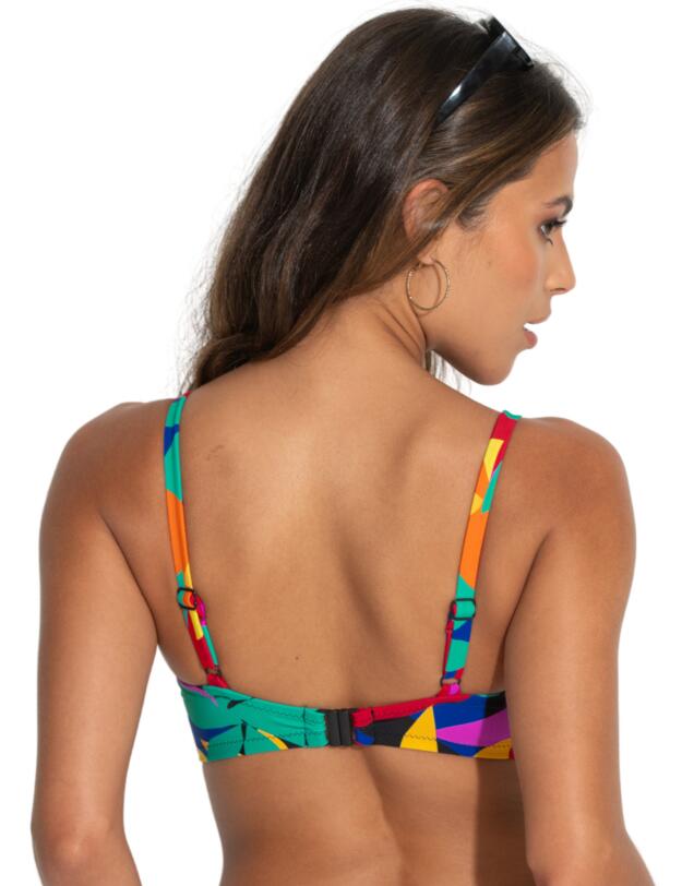 Pour Moi Maya Bay Underwired Cami Bikini Top Multi 