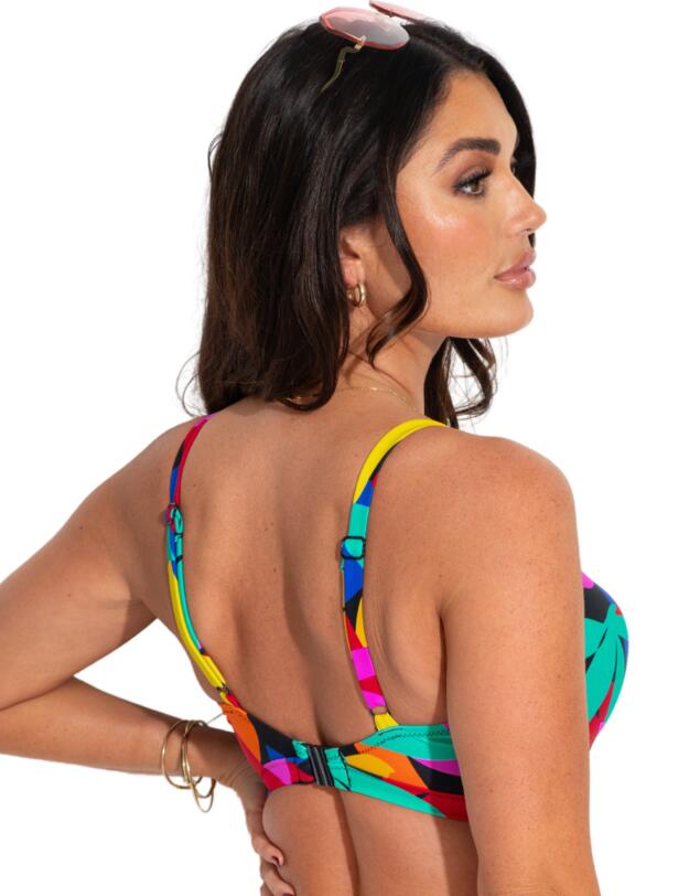 Pour Moi Maya Bay Tie Bikini Top Multi