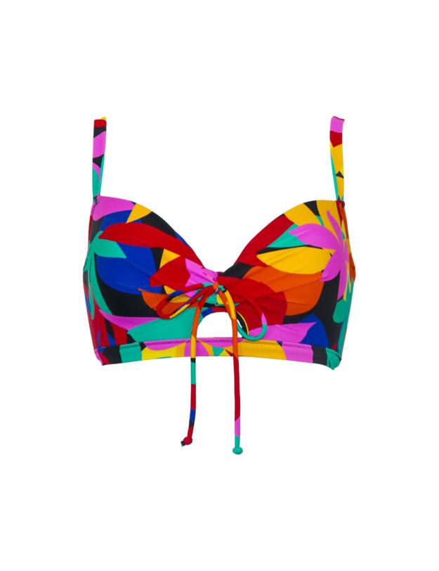 Pour Moi Maya Bay Tie Bikini Top Multi