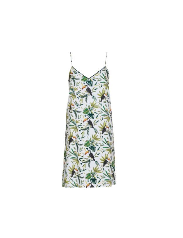 Cyberjammies Gabrielle Nightdress White Toucan Print